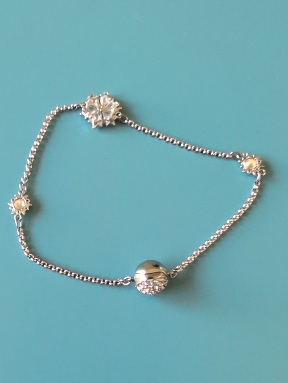 Swarovski Snowflake Bracelet